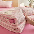 Axyaa Premium Jacquard Cotton Summer Quilt - Soya Fiber Filling - Soft & Skin-Friendly