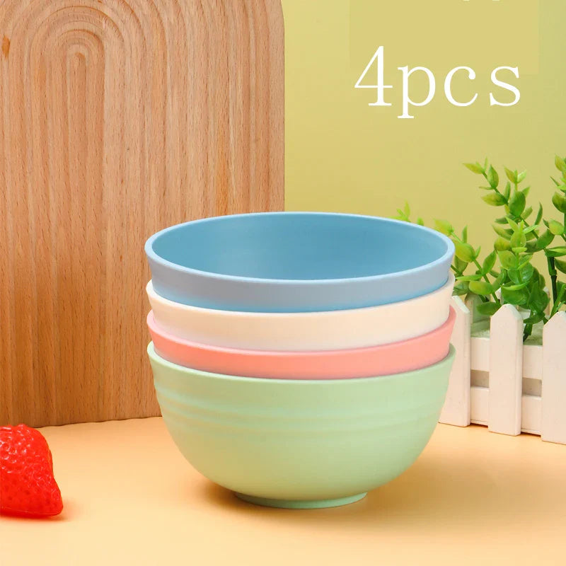 Axyaa Reusable PP Material Bowl for Home Kitchen, Dorm, Camping, RV, Hotel, Restaurant