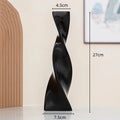 Axyaa Ceramic Geometric Lines Vase Abstract Decorative Ornaments
