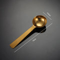 Axyaa Stainless Steel Coffee Food Tea Measuring Spoon Baking Tools 10-15ML Solid Color
