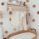 Boho Sun Wall Decals Axyaa - Waterproof Peel & Stick Nursery Kids Room Home Decor