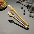 Axyaa Stainless Steel Food Tongs Kitchen Utensils Silver Golden Beef Clip.
