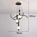 Axyaa Modern LED Pendant Chandelier for Living Room and Dining Room Lighting