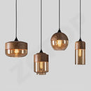 Axyaa Industrial Retro LED Pendant Lights Chandelier for Home Decor and Dining Room