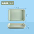 Axyaa Deepening Tray: Multifunctional Plastic Kitchen Deli Dish for Storage and Serving
