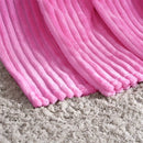 Axyaa Coral Fleece Winter Blanket - Soft & Warm Sofa Bedspread Plaid