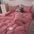 Axyaa Princess Pink Heart Bedding Set - Queen Twin Size - Cute Kawaii Design