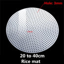 Axya Silicone Rice Steamer Mat Mesh - Non Stick Cooking Dim Sum Pastry Baking