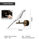 Axyaa 350° Rotatable LED Wall Lights with Touch Switch ON/OFF