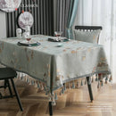 Axya Tea Table Cloth: Rectangular Fabric for Dining & Living Room