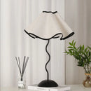 Axyaa Petal Wrought Iron Bar Table Lamp - Modern Bedroom Atmosphere Night Light