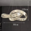 Axyaa Modern Dining Room Pendant Lights Indoor Chandeliers LED Hanging Ceiling Lamp