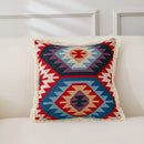 Axyaa Retro Cotton & Linen Throw Pillowcase 45x45 - Yarn-Dyed Jacquard Cover