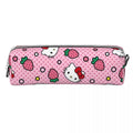 Axyaa Hello Kitty Pencil Case - Large Storage for School Supplies & Cosmetics