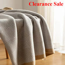 Axyaa Fish Bone Pattern Blanket - Paper Pattern Design