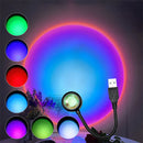 Axyaa Sunset Lamp LED Night Light Projector for Party Bedroom Living Room