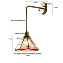 Axyaa White Ceramic LED Wall Lights: Japan Style, Pull Chain Switch, Copper Socket