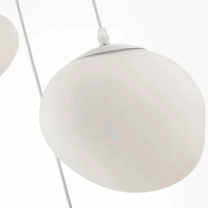 Axyaa Staircase Chandeliers Pendant Light Lamps, Modern Home Decor LED Lights for Living Room