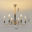 Axyaa Vintage Pendant Ceiling Lamps Chandelier for Dining Room & Living Room