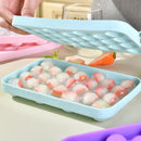 Axyaa Silicone 25 Grid Spherical Ice Cube Mold - Small Round Ice Maker
