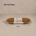 Axyaa Rattan Wicker Serving Baskets: Bread Fruit Vegetables Basket 6 Styles