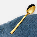 Axyaa 6-Piece Gold Coffee Spoon Set Stainless Steel Mini Teaspoon Set