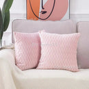 Axyaa Soft Solid Color Cushion Cover Set Luxury Home Decor Sofa Seat Pillow Case