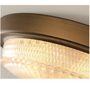 Axyaa LED Ceiling Light with White Frosted Glass Shade for Home Decor