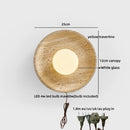 Axyaa LED Wall Lamp Yellow Travertine Modern Nordic Bathroom Lights