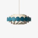 Axyaa Modern LED Colorful Chandelier for Dining Room and Bedroom