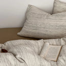 Axyaa Super Soft Cotton Double Gauze Bedding Set - Skin-friendly Duvet Cover Set