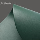 Axyaa PU Leather Placemats: Irregular Shape, Oil-Proof, Waterproof for Various Tables