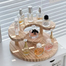 Axyaa Wooden Display Stand for Perfume, Figures, and Dolls