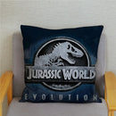 Axyaa Jurassic Park Dinosaur Print Pillow Cover - Super Soft Home Decor Case