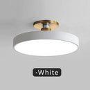 Axyaa Modern Macaron Ceiling Light for Home Decor - Ideal for Living Room, Bedroom, Study.