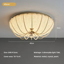 Axyaa Crystal LED Ceiling Light: Modern Luxury Dimmable Lamparas for Art Decor Home Lighting