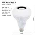 Axya Smart LED Speaker Bulb - Dimmable RGB Color Changing Music Light