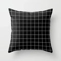 Axyaa Geometric Plaids Cushion Cover Pillowcase 45*45cm