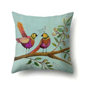 Axyaa Charms Bird Animal Pillowcase for Home Decoration