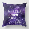 Axyaa Starry Sky Geometric Pillowcase: Sofa, Car, Home Decor, Embrace Pillowcase