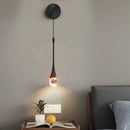 Axyaa Crystal Wall Lamp LED Modern Lighting for Living Bedroom, Stairway, Aisle, & More