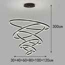 Axyaa Modern Pendant Light Chandelier Indoor Ceiling Lamp LED Decorative Lighting