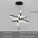 Axyaa LED Pendant Light: Creative Minimalist Home Lighting for Bedroom, Living Room, Bar Counter