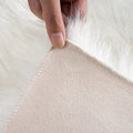 Axyaa Plush Faux Fur Rug for Living Room Bedroom Luxe Sheepskin-Style Carpet