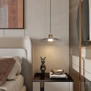 Axyaa Glass Wall Lamp: Nordic Minimalist LED Light for Modern Living Room