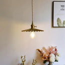 Axyaa Copper LED Pendant Light for Modern Living Spaces
