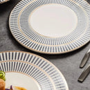 Axya Ceramic Flat Plate Set for Molecular Cuisine and Creative Tableware