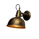 Axyaa Iron Outdoor Wall Lamp Rustic Industrial Style for Home Decor & Lighting
