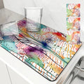 Axyaa Diatom Mud Kitchen Drain Pads: Absorbent Tableware Mat for Coffee Machine & Bowls