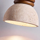 Axyaa Retro Rechargeable Bedside Pendant Lamp - Italian Vintage Style